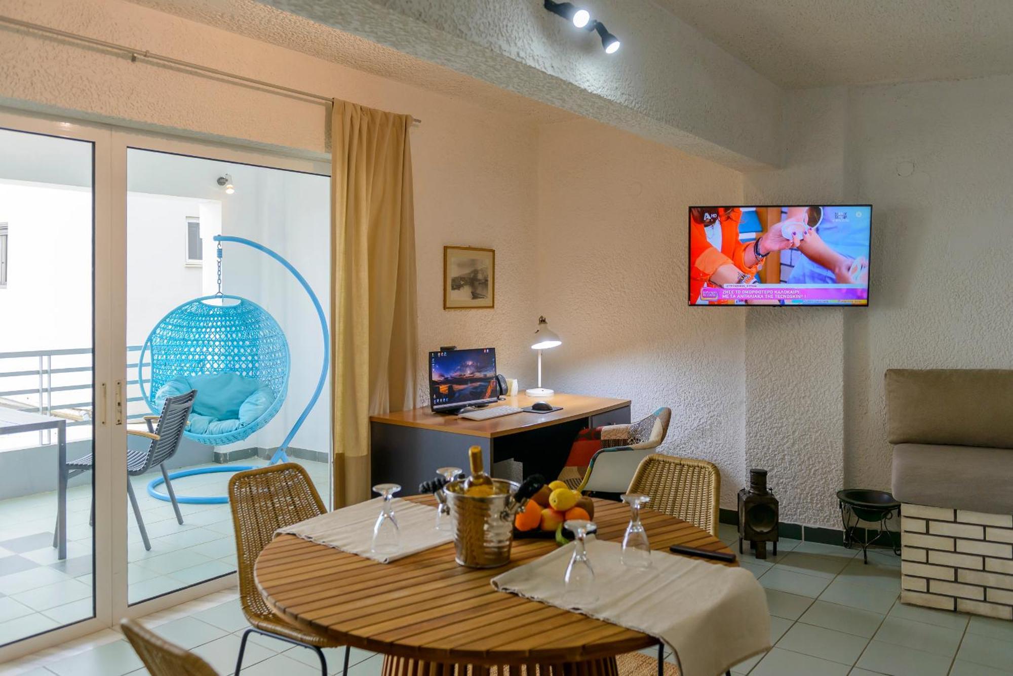 Appartement Agali 1 Mesonet In Front Of The Sea à Akrogiali Extérieur photo