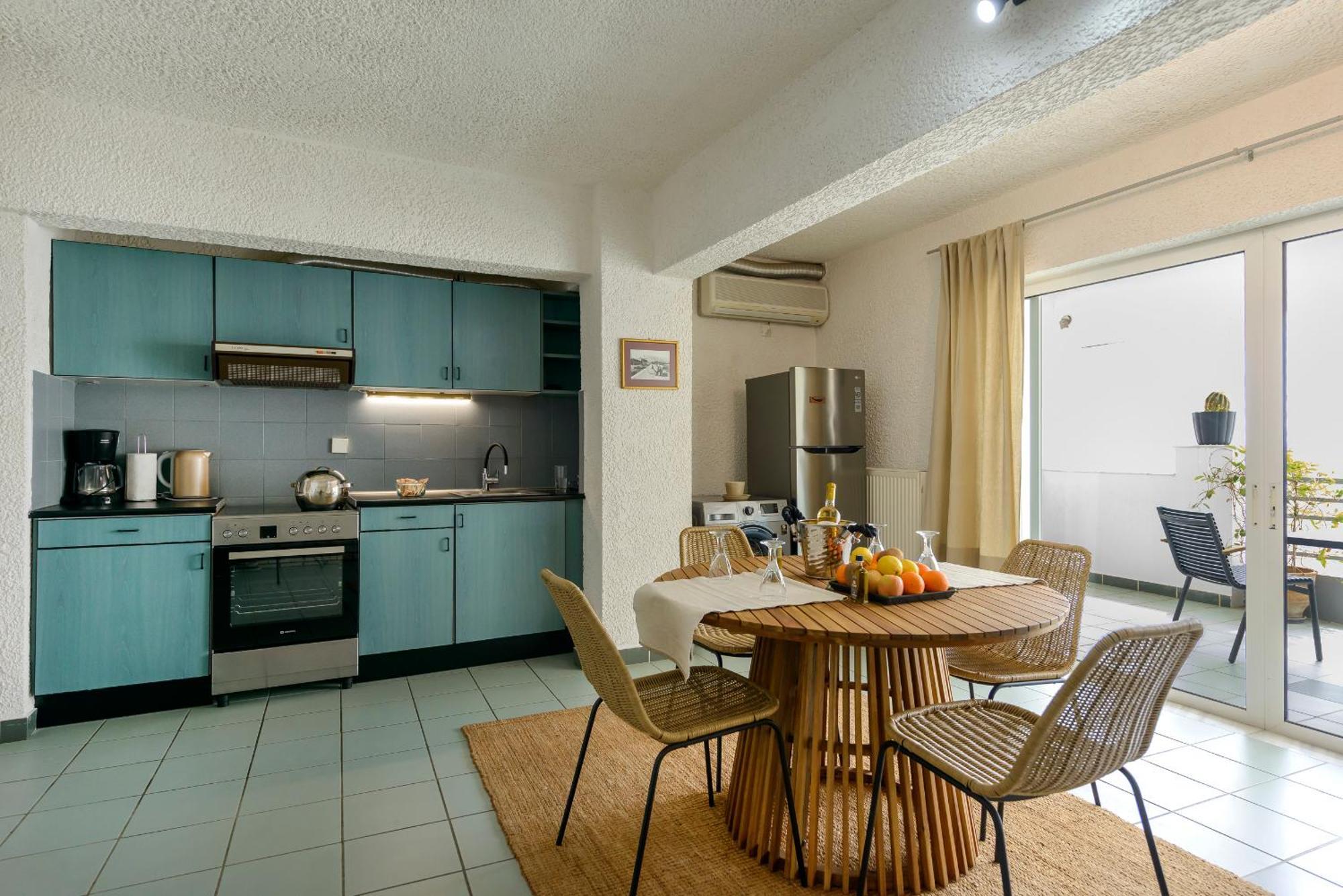 Appartement Agali 1 Mesonet In Front Of The Sea à Akrogiali Extérieur photo