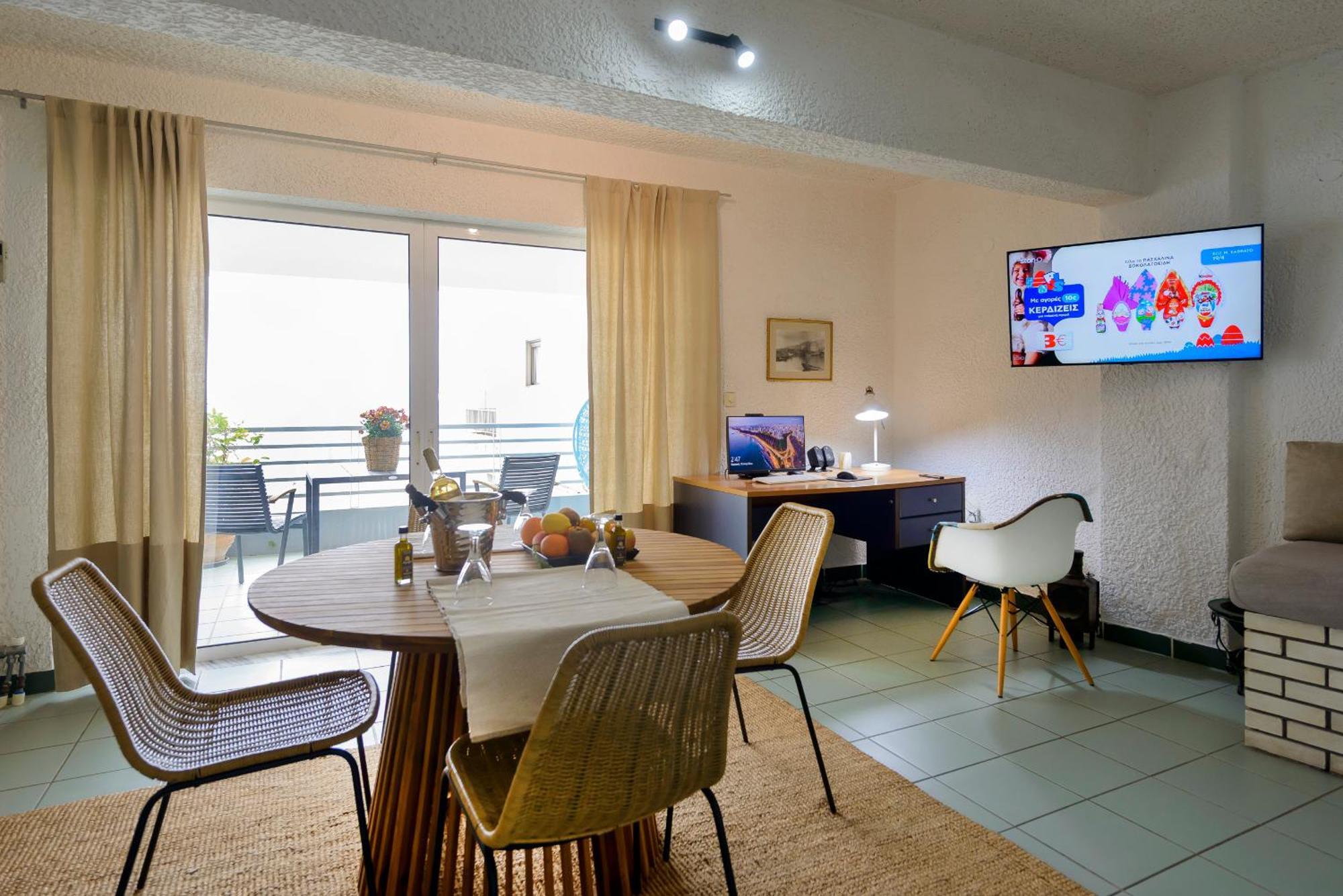 Appartement Agali 1 Mesonet In Front Of The Sea à Akrogiali Extérieur photo