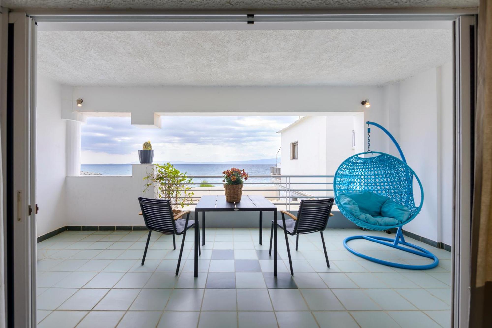 Appartement Agali 1 Mesonet In Front Of The Sea à Akrogiali Extérieur photo