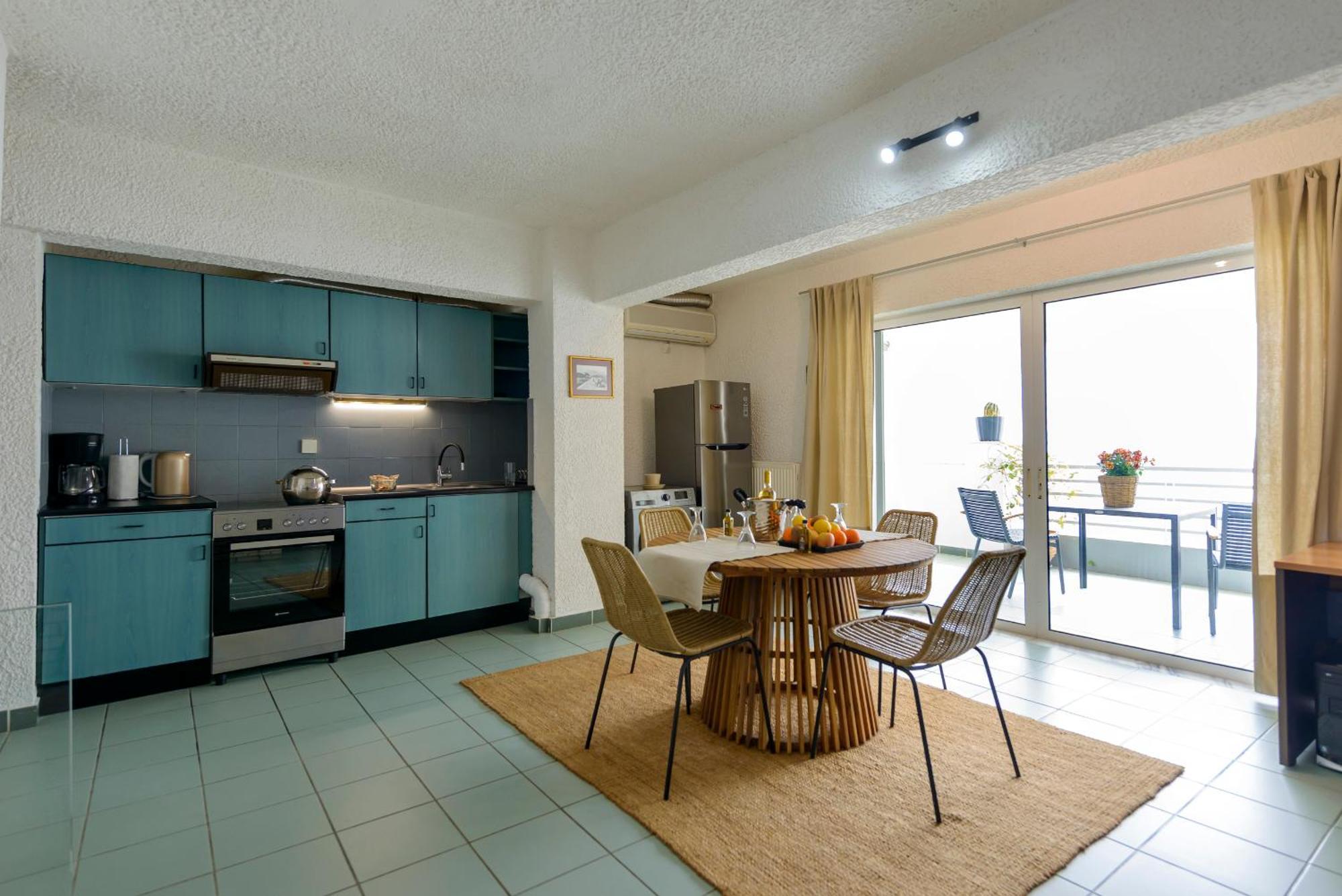 Appartement Agali 1 Mesonet In Front Of The Sea à Akrogiali Extérieur photo