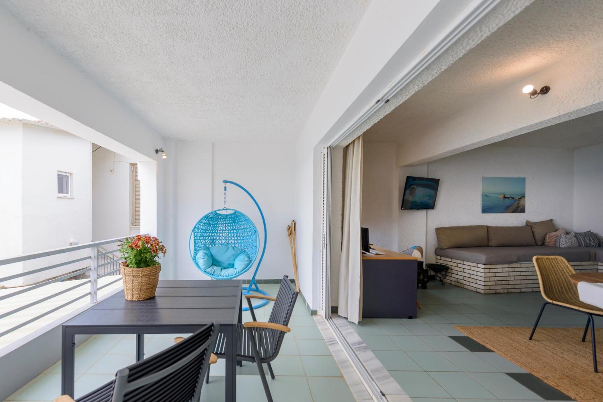 Appartement Agali 1 Mesonet In Front Of The Sea à Akrogiali Extérieur photo